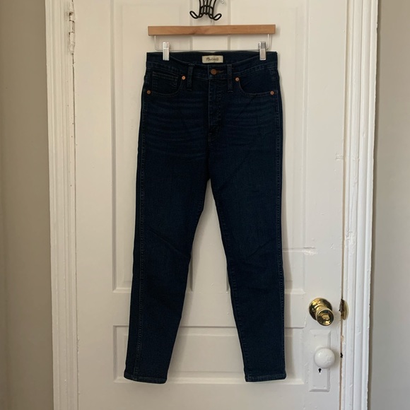 Madewell Dark Wash Stretch Skinny Jeans - NWOT - Picture 3 of 5